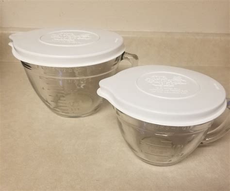 The Pampered Chef 8 Cup And 4 Cup Measuring Batter Bowl With Etsy