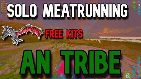 Ark Official Small Tribes PVP Solo Meatrunning An Whole Tribe