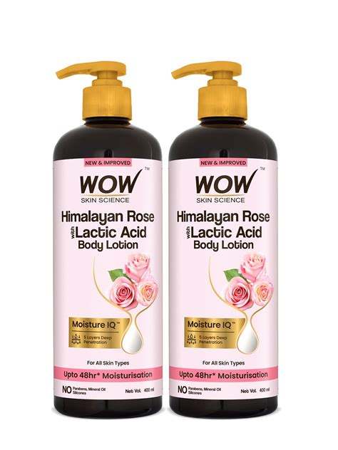 Buy WOW Skin Science Himalayan Rose Body Lotion For Light Hydration