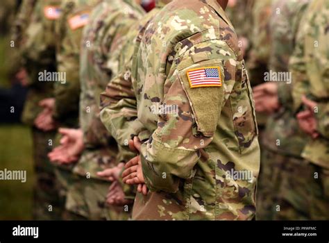 army uniform patch flag  army stock photo alamy