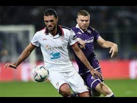 Serie A Fiorentina Cagliari Commento E Analisi Youtube