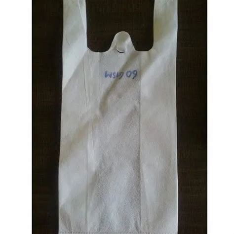 Plain White Non Woven W Cut Grocery Bag At Rs 160 Kg In Brahmapur Id