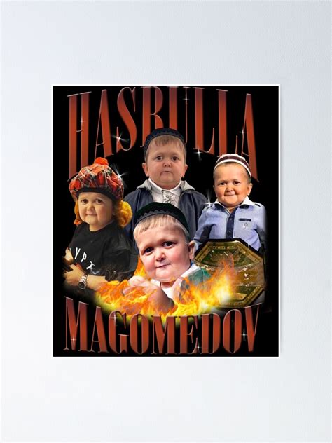 "Hasbulla Magomedov meme" Poster for Sale by Dankshop05 | Redbubble