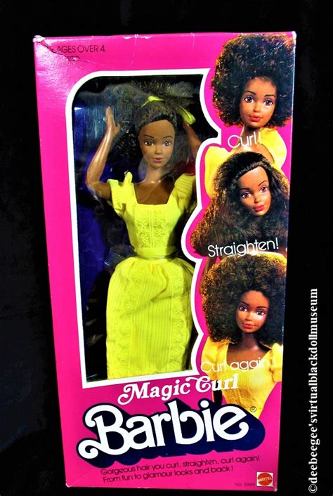 Magic Curl Barbie Deebeegees Virtual Black Doll Museum™