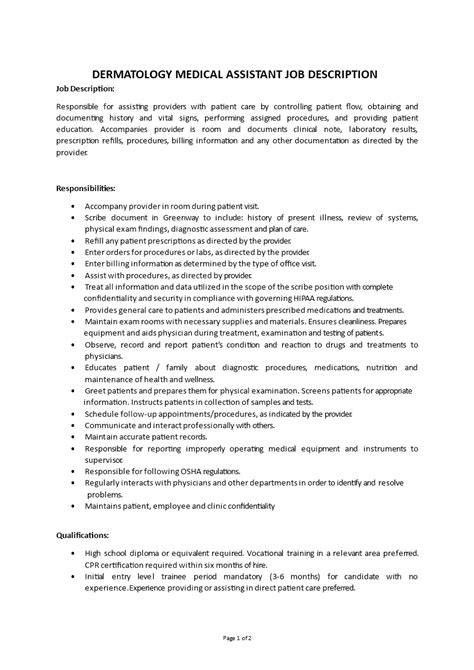 Arriba 60 Imagen Medical Office Specialist Job Description Abzlocal Mx