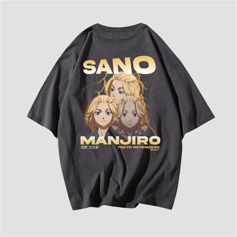 Jual Oversize Mikey Sano Manjiro Kaos Anime Tokyo Revenger