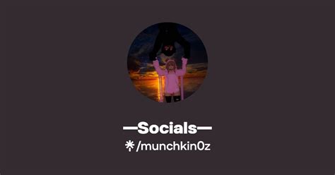 —socials— Instagram Tiktok Linktree