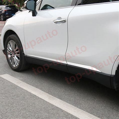 For Toyota Venza Steel Chrome Side Door Body Guard Molding