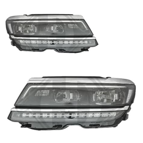 Faros Led Vw Tiguan Mk Look Rline Full Led