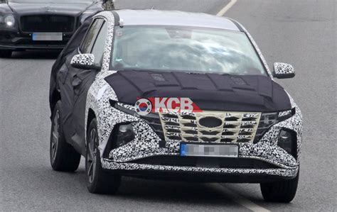 Next Gen Hyundai Tucson Spied Without Front Camouflage Korean Car Blog