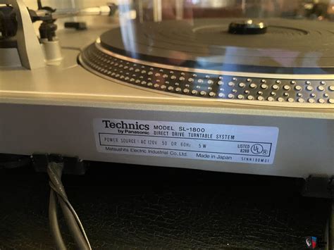 Technics SL 1800 Direct Drive Turntable Photo 4489766 US Audio Mart