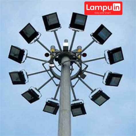 Tiang Lampu Highmast - Solusi Pintar Untuk Lampu PJU,Smart Pole dan ...