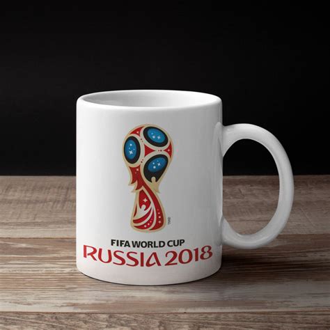 World Cup Coffee Mug, 2018 FIFA World Cup Logo Mug – Mugs' Heaven ...