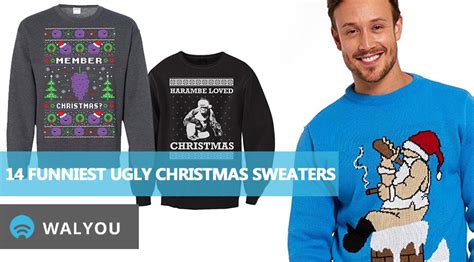 14 Funniest Ugly Christmas Sweaters