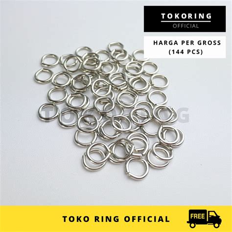 Jual Ring Bulat Cm Tebal Mm Nikel Toko Ring Official Harga