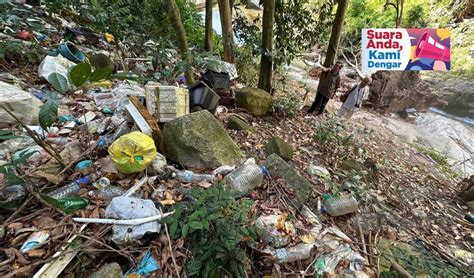 Air Terjun Bagai Tapak Sampah Caridotmy