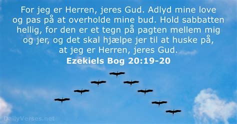 Den September Dagens Bibelvers Ezekiels Bog