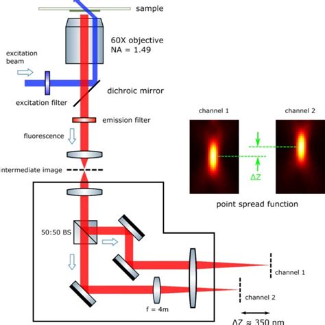 3D Localisation Of DNA PAINT Docking Strands On The Surface Of