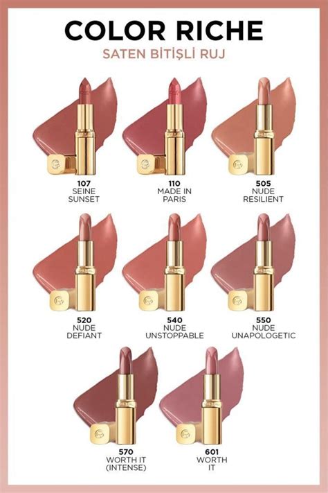 L Oreal Paris Color Riche Saten Bitişli Ruj Nude Unapologetic Fiyatı Yorumları Trendyol