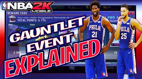 Submit Your Clips Nba K Mobile Gauntlet Event Glass Men Theme Rewards