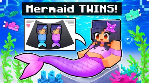 Im Pregnant With Twin Mermaids In Minecraft Youtube