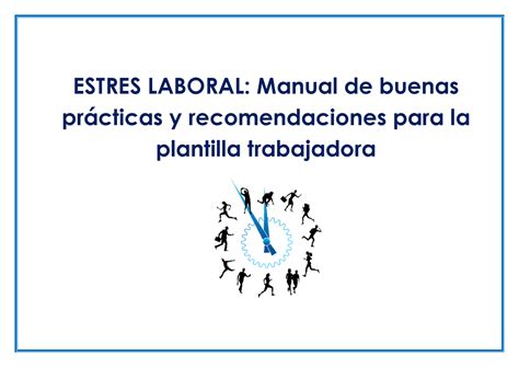 Buenaspracticasestres ESTRES LABORAL Manual De Buenas Prcticas Y