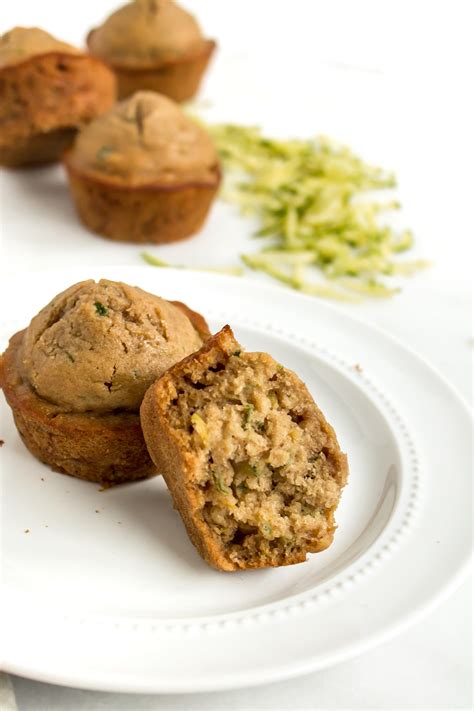 Easy And Delicious Healthier Zucchini Muffins Recipe Glitter Inc