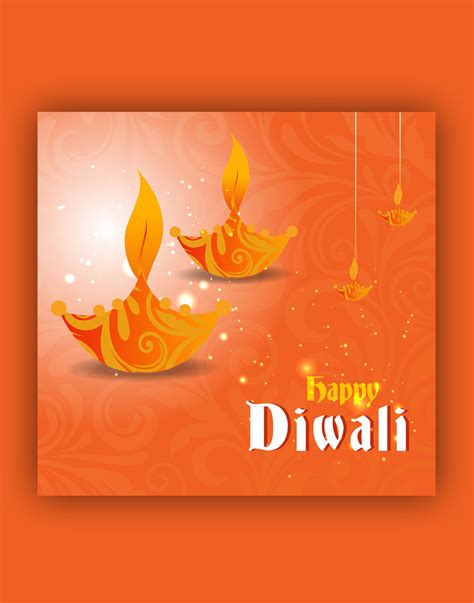 Diwali lamp vector download