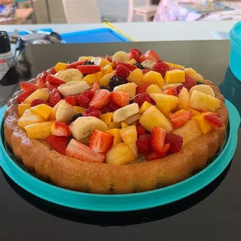 Tarte Renvers E Baba Au Rhum Aux Fruits Guy Demarle