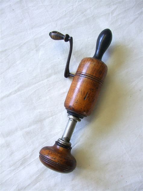 Wooden Crank Vibe Date Unknown Center For Sex And Culture Antique