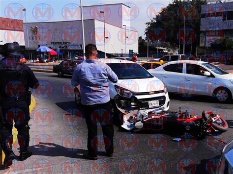 Motociclista Resulta Herido Tras Accidente En La Ciudad De Tepic