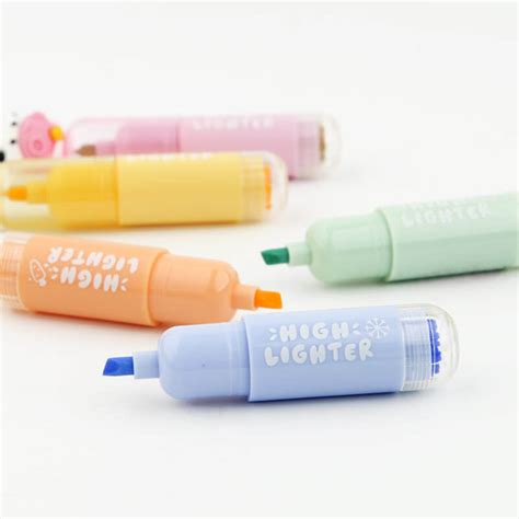 Custom Highlighter Pen With Stamp Ballpenmanufacturer