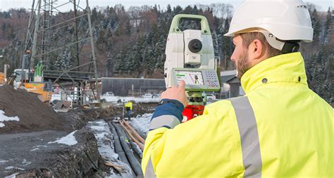 Leica Ts13 Mid Range Robotic Total Station Leica Geosystems