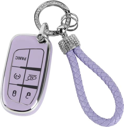 Amazon COGEEK Key Fob Cover With Bling Lanyard Compatible With