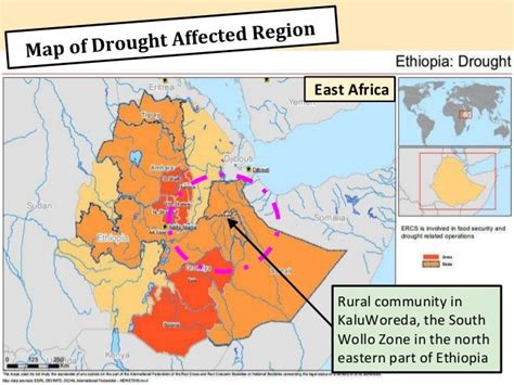 Ethiopia Drought Map