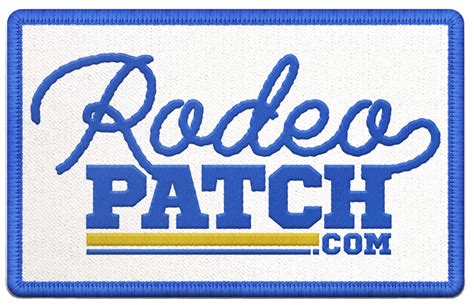 Rodeo Patch Custom Patches