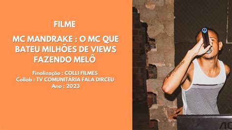 Document Rio Mc Mandrake O Mc Que Bateu Milh Es De Views Fazendo