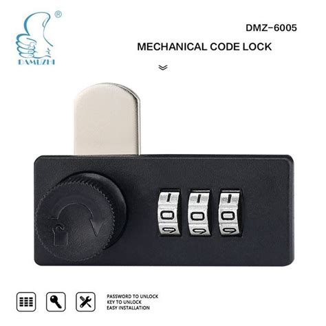 China Customized Mechanical Combination Lock For Cabinet Suppliers