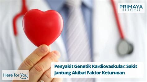 Sakit Jantung Karena Faktor Keturunan Primaya Hospital