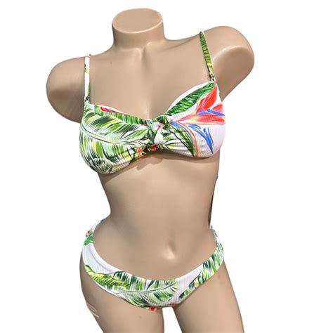 Tinibikini Swim Tini Bikini Tinibikini Floral Tropical Swim Top