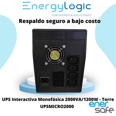 Ups Interactiva Monof Sica Va W Con Patalla Lcd