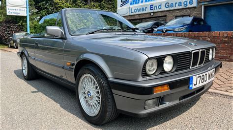 1991 Bmw E30 25 325i Grey 2dr Convertible Automatic Petrol The