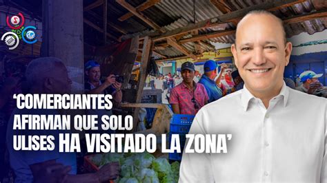 Alcalde Ulises Rodríguez inspecciona el mercado de Pueblo Nuevo en