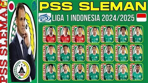 Update Skuad Pss Sleman Jelang Musim Baru Liga Bek