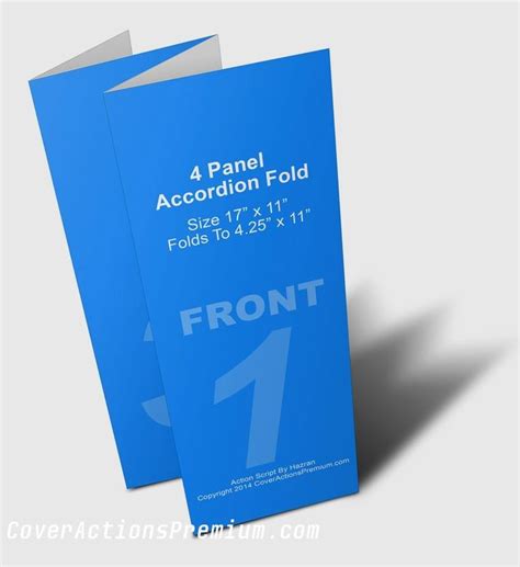 Accordion Fold Brochure Template Awesome 16 Accordian Fold 5 Mockups ...