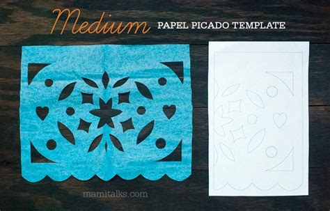 Papel Picado Templates - Mami Talks™