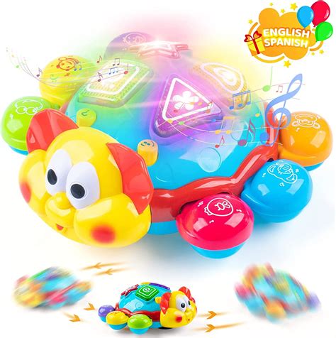 Vanmor Baby Toys 6 to 12 Months Einstein Musical Toy, Infant Crawling ...