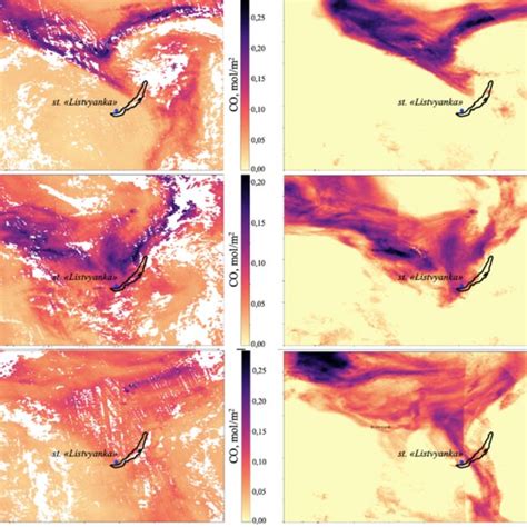 Satellite Monitoring Data From Copernicus Sentinel 5P At The Time Of