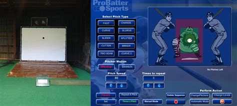 Original Video Baseball Pitching Simulator