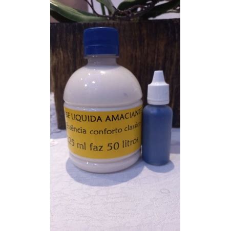 Base liquida amaciante faz 50 litros completo conforto clássico